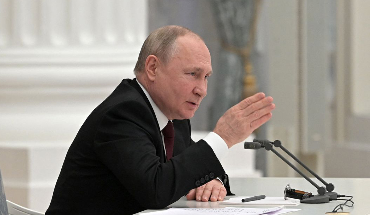 Russia to decide on recognising Ukraine's breakaway regions on Monday - Putin
